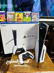  8 Playstation 5 Slim Blueray  بلاستيشن 5 سلم