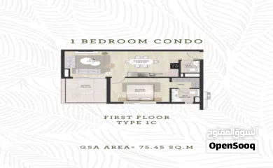 3 One bed Condo in Sustainable City_Yas Island Luxury Community  Prime Location  Elite Desing