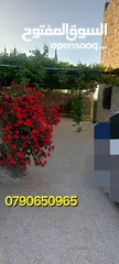  1 ارض للبيع في منطقه رجم الشوك مساحة الارض 3 دنوم و700 متر قوشان مستقل يوجد فيها بيت طابقين جاهز للسكن