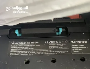 4 ربوت تكنيس وشفط قوي للبلاط والسجاد  شاومي مع قاعدة الشحن والشاحن  متوفر خدمة التوصيل لكافه المناطق