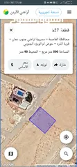  1 للبيع قطعة أرض 500 م في الذره طريق عمان العقبه جنوب عمان