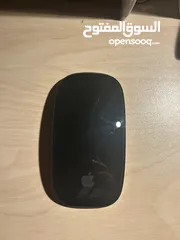  1 بحالة ممتازة Apple mouse Black 2024