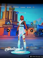  2 حساب فورت 70+ سكن  اكسات 100+