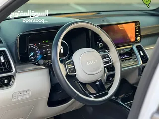  11 كايا سورينتو /2022 فل الفل  فتحة سقف بانوراما  4x4 ///240Hp بنزين + كهرباء  ( Haybrid) 1600cc