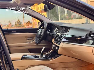  13 للبيع او البدل ع اقل سعر.  BMW 528i فحص كامل موديل 2014