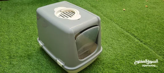  1 لتر بكس شبه جديد خاص بالقطط