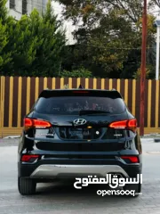  4 هونداااي سنتافي 2017 فل بدون فتحه مطور 2000 ديزل 2*4 بوية شركه بالكامل سعر حرررق