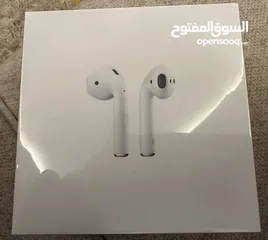  1 Airpods 2nd  generation 85 JD  New not active