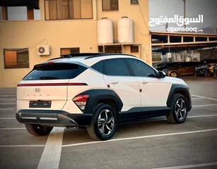  15 هونداي كونا  هايبرد (بنزين+كهرباء )  الشكل الجديد  فل الفل مميز بدون فتحة 2023/