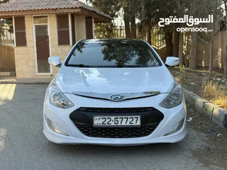  11 هيونداي سوناتا هايبرد موديل 2012 وارد كوري فحص كامل بسعر مغري