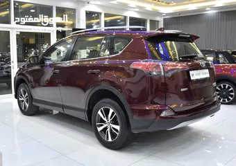  6 Toyota Rav4 GXR 4WD ( 2017 Model ) in Burgundy Color GCC Specs