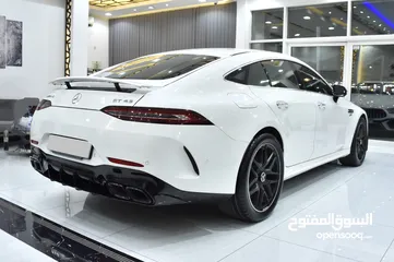  5 Mercedes Benz GT 43 AMG ( 2021 Model ) in White Color Korean Specs