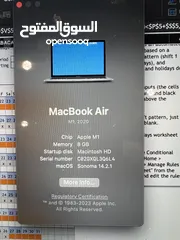  4 لابتوب ماك بوك اير MacBook Air M1