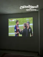  3 بروجكتور Benq mx550 2018 شبه جديد