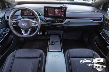  19 Volkswagen ID.4 X Pure 2021   السيارة بحالة ممتازة جدا و قطعت مسافة 56,000 كيلو متر