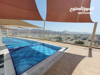  2 GREAT OFFER! 2 BR Middle Apartments in Khuwair with Rooftop Pool & Gym Membership