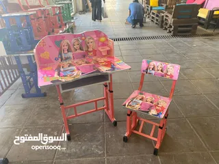 3 مكتب مع معقد دراسي للأطفال
