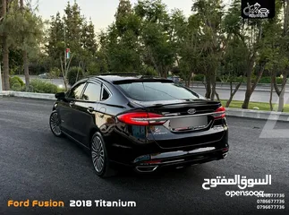  9 فـورد فـيـوجـن 2018 تـيـتـانـيـوم كاش أو أقساط
