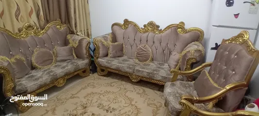  1 طقم كنب مصري 7 مقاعد