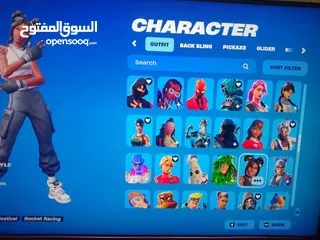  7 حساب فورتنايت سيزون 2 نادر متكامل واساسي