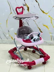  2 دراجة تعليم المشي للأطفال الأكثر طلب ماركة nino وصاحبة الجودة المعروفة والعالية  - بلاستيك متين