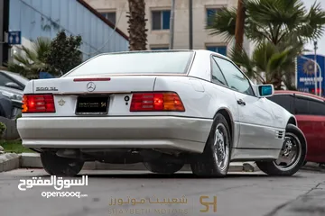  3 Mercedes 500SL 1991