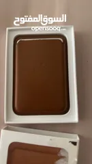  2 Apple IPhone leather wallet with MagSafe original from apple