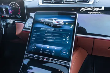  27 Mercedes S450 2022 Amg kit Mild hybrid 4matic    السيارة وارد الشركة و قطعت مسافة 64,000 كيلو