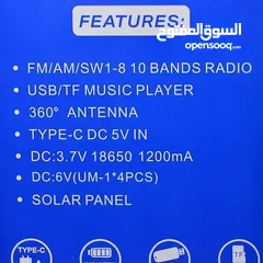  3 راديو الأسد الحجم الكبير فقط