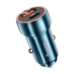  6 Hoco Car charger 20w with USB-A  شاحن سيارة 12-24 فولت نوع اصلي و مكفول  3 شهور من المحل ليما موبايل