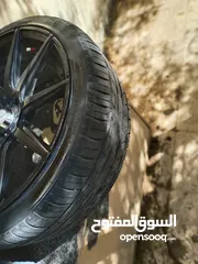  4 بسم الله الرحمن الرحيم جنط مع كوشوك وكالة راكب الو شهر استعمال خفيف جدا
