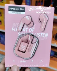  3 سماعات ستيريو بلوتوث صوت عالي ونقي يمكن التحكم في الموسيقى والصوت والرد