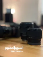  1 Sony A7iii with 3 lens
