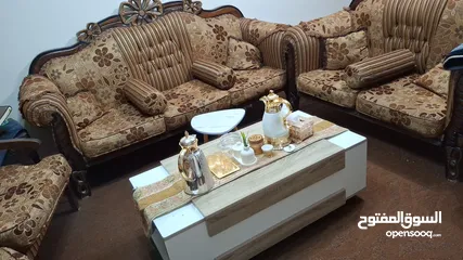  4 طقم كنب مصري نطيف  ماشاءالله
