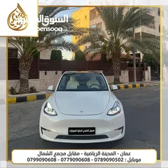  4 تيسلا 2022 TESLA Y بدفعة اولى 4000