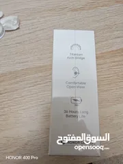  4 سماعة جديدة لم تفتح من الكيس honor choice earbuds clip