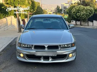  8 متسوبيشي جالنت نظيفه جدا 2005 لون شمباني جير اتماتيك تب اترونك صيانه كامله بالوكاله مالك شخص واحد