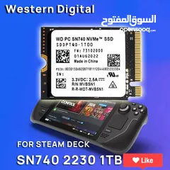  1 طور ذاكرة جهازك الى حجم 2 تيرا Steam Deck