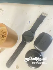  1 سماعه هًواوي مع ساعه نيشان سماعه جيبوا