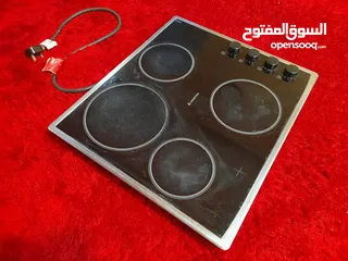  2 موقد سيراميك كهربائي اريستون ايطالي100%