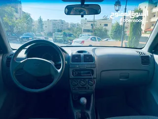  9 هيونداي أكسنت لون ذهبي مميز موديل فيرنا