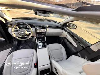  21 هونداي توسان هايبرد  بلاك ايديشن كامل الاضفات لون مميز  سنة الصنع 2022
