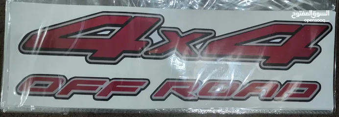  18 stickers for pick up....Z71,,, 4X4,,,,, sport