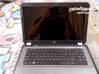  1 لابتوب hp بحاله ممتازه