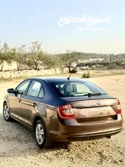  4 سكودا رابيد اصل برايفت ماتور 1400 بنزين جير اتومات اقتصاديه جدا وسعرر مرتب ع الكاش