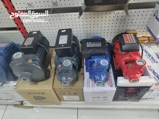  28 مضخات مياه جديد ومستعمل بحالة الوكالة على الفحص ومكفول متوفر جميع الانواع رفع، تقوية، غاطسة، جيزر