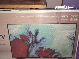  6 شاشة سامسونج سمارت مستعملة بحالة الوكالة رسيفر داخلي