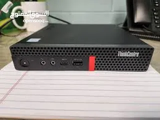  1 LENOVO THINKPAD M720Q TINYجهاز كمبيوتر مصغر