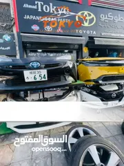 12 طمبون مستعمل ياباني امامي تويوتا بريوس 2019-2022  ملاحظات الطمبون واضحه بصور Toyota Prius 2019-2022