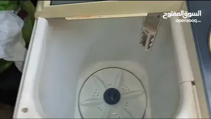  5 غساله نص اتوماتيك شغاله نظيفه ميه بلميه